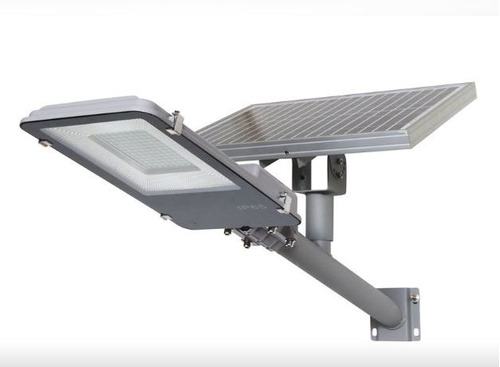 Lampara Led C/panel Solar 100w