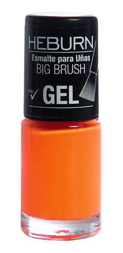 Heburn Esmalte Efecto Gel Color Uñas Sin Cabina Manicuria