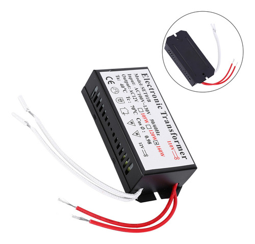 Convertidor De Voltaje Transformador Electrónico 110v A 12v