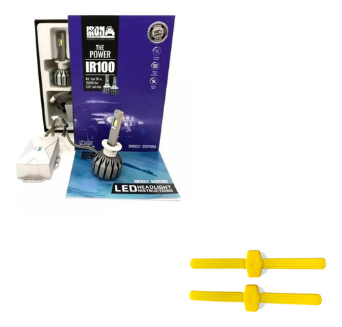 Kit Cree Led H1 Canbus Ir100 + Aromatizante Clip Regalo