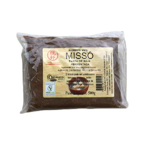 Kit 2x: Missô De Soja Artesanal Orgânic Família Hattori 500g