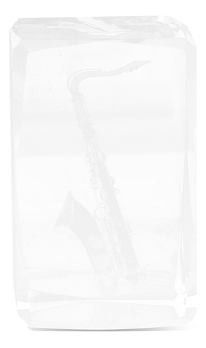 Figura De Músico, Instrumento Musical De Cristal, Adorno Par