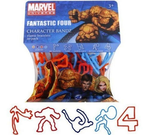Marvel Pulseras Streetchy Pak X24 Souvenirs-cumples-disfraz