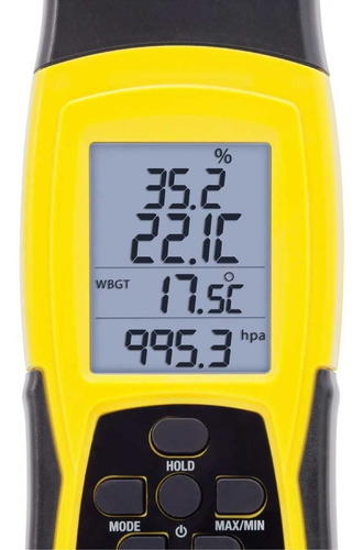 Termohigrometro Min/max/hold/alarma De 0-50°c (32 °a 122 °f)