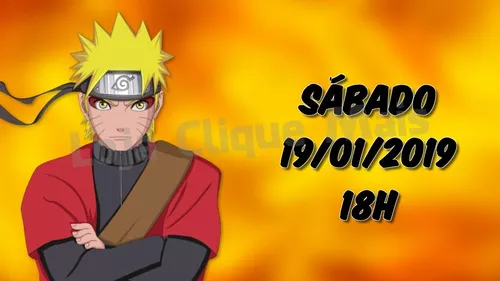 Convite Digital Naruto Shippuden