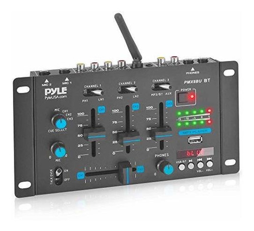 Mezclador De Audio Inalámbrico Para Dj - 3 Canales,