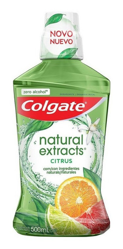 Enxaguante Bucal Colgate Natural Extracts Citrus 500ml