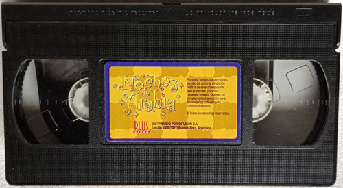 Pelicula Vhs Noches De Arabia Infantil