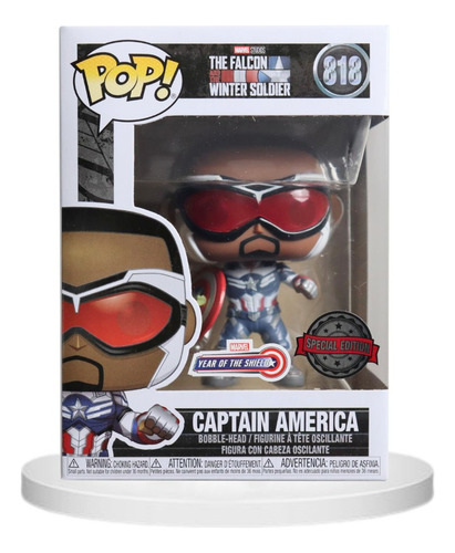 Boneco Funko Pop - Captain America - Special Edition 818
