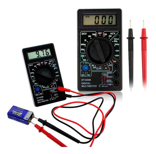 Mini Tester Multitester Multimetro Portatil