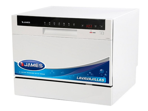 Lavavajillas James Compacto Lvcm 6 Cubiertos - La Tentación Color Blanco