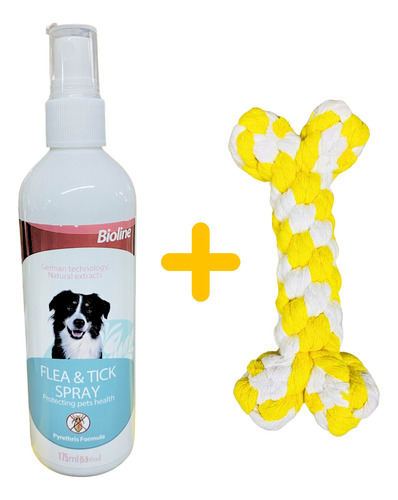 Antipulgas Spray Y Garrapatas 175ml Perros Contra Pulgas