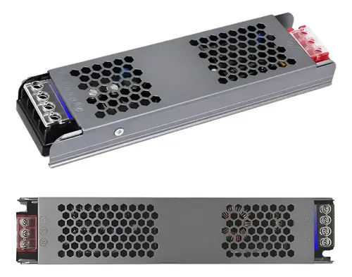 Kit 2 Fontes Chaveadas 360w Bivolt 30a Perfil De Led Fitas 12v