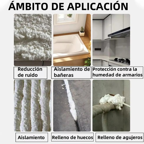 Pistola De Espuma De Poliuretano Para Aplicación De Sellador