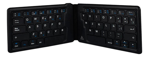 Teclado Acteck Inspire Ti690p Inalambrico Plegable Negro