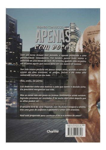 Apenas Com Você - Viajando Com Rockstars Livro 3, De Aline Sant'ana. Editora Charme, Capa Mole Em Português, 2020
