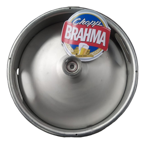 Barril 50 Litros Ambev Chopp Brahma válvula Tipo S inox