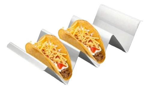Bandeja Plato Soporte Taco Holders (3 Separaciones) Acero
