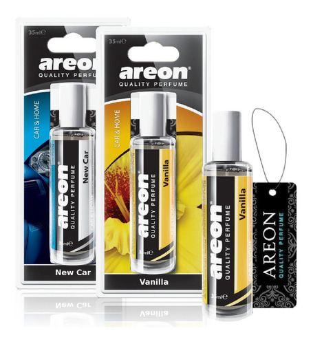 Perfume Areon Spray Automotivo P/ Carro Casa Imediato Cor Vanilla Fragancia Vanilla