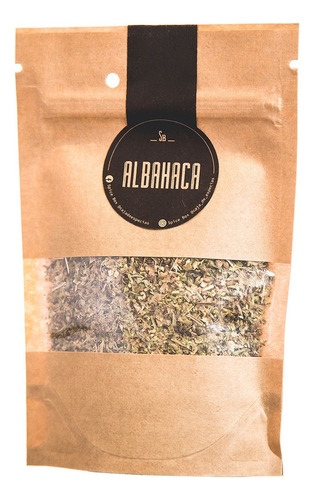 Albahaca 30 Grs Uso Gastrónmico Hogar-digestivo Spice Box P