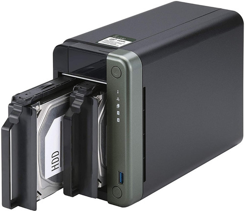 Imagen 2 de 3 de Nas De 2 Bahías Ts-253d-4g-us De Qnap Intel Celeron J4125