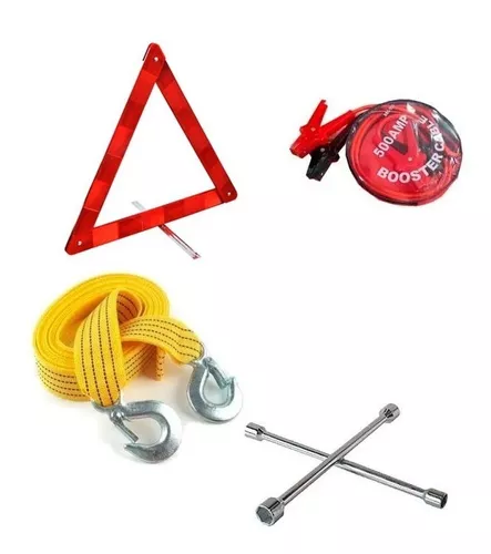 Kit de emergencia para coche de carretera, multiusos para