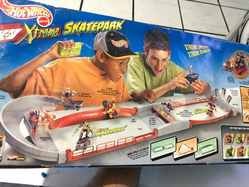 Parque De Patinetas Extremas Motorizadas Hotwheels Vintage