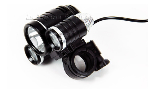 Linterna Led Manos Libres Cabeza Bici Recargable 1800 Lumens