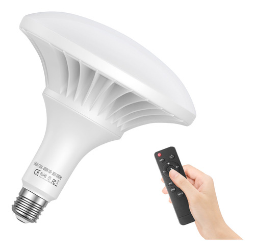 Lámpara Fotográfica 2700k-6500k Remote Studio E27 Bulb Offic