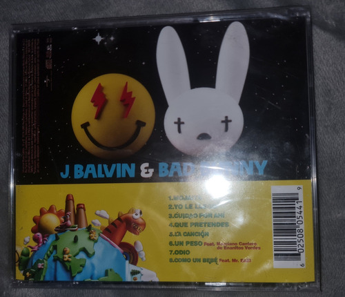 J Balvin & Bad Bunny Oasis Cd Estándar (Usado)