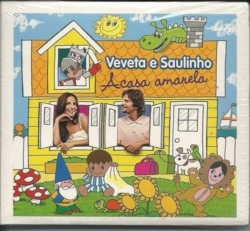 Cd - Veveta E Saulinho - A Casa Amarela