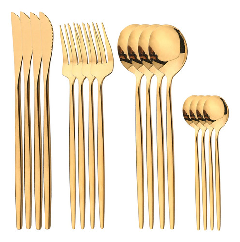 16 Cucharas Para Vajilla, Cubiertos, Cuchillos De Cocina Y T