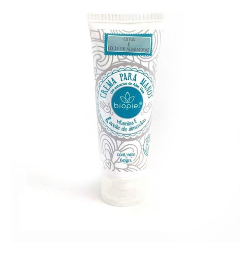Biopiel Crema Para Manos - Oliva & Leche De Almendras