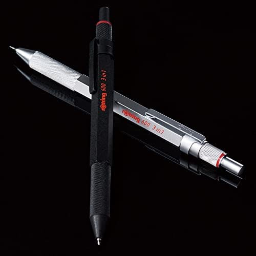 Rotring 600 Bolígrafo Y Portaminas Multicolor 3 En 1, Cuerpo