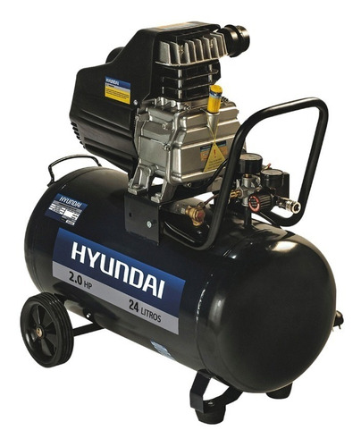 Moto Compresor 2hp 24l Hyundai Hyac24d - Ferrejido