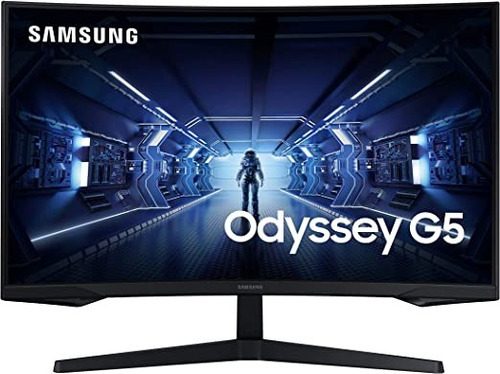 Samsung - Monitor Odyssey G5 Curvo 27in Gaming 2560x1440
