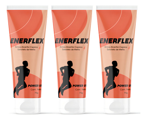 Enerflex | Para Las Articulaciones | Tres (3) Pack