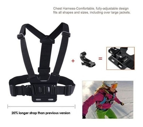 Imagen 4 de 5 de Kit De Cámara Básica Accesorios Para Gopro Hero 5,6 Y 7