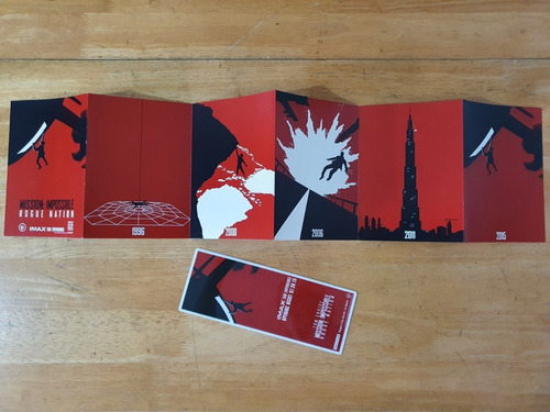 Mini Poster Imax Mision Imposible Rogue Nation Tom Cruise