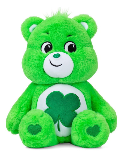 Care Bears Good Luck Bear Animal De Peluche, 14 Pulgadas, Ve