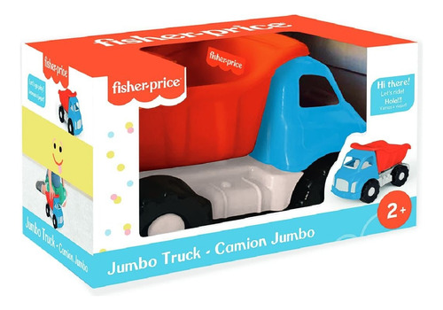 Camión Fisher Price Color Azul Y Rojo Camión Azul Y Rojo