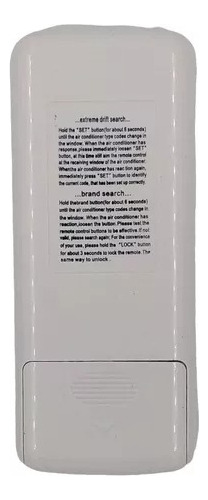 Control Remoto Universal Para Minisplit Daikin