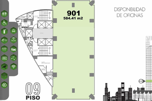 Oficina En Renta En Lomas Altas Torre Quadrata (m2o2439)
