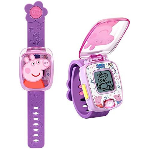 Reloj De Aprendizaje Peppa Pig Morado