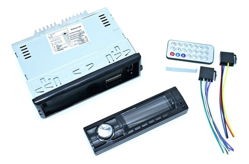 Autoestereo Bluetooth Pantalla Mp3 Usb Frente Desmontable Fm