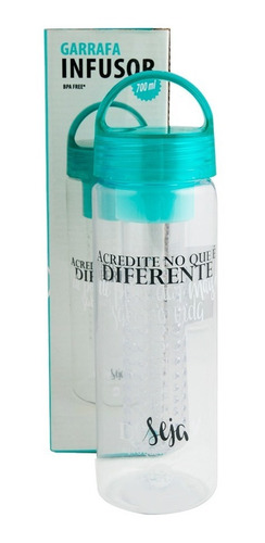 Imagem 3 de 3 de Garrafa Infusor 700ml - Deseja | Uatt? Aguá Saborizada Fruta