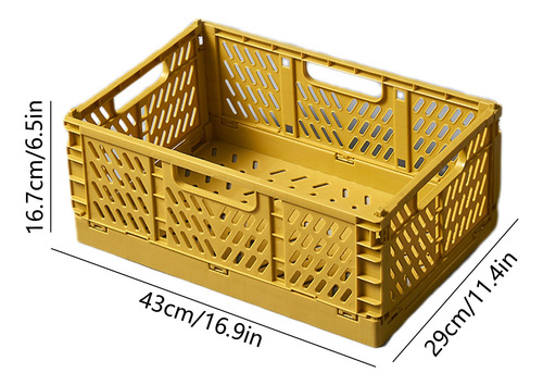 Cesta De Almacenamiento Plegable De Escritorio Para Aperitiv