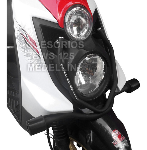 Defensas O Slider Con Protector De Farola Para Bws 125 Bws X