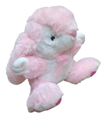 Conejo De Peluche Sentado 40cm Patas Grandes C7031