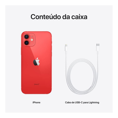 Apple iPhone 12 (64 Gb) - (product) Red (Usado)